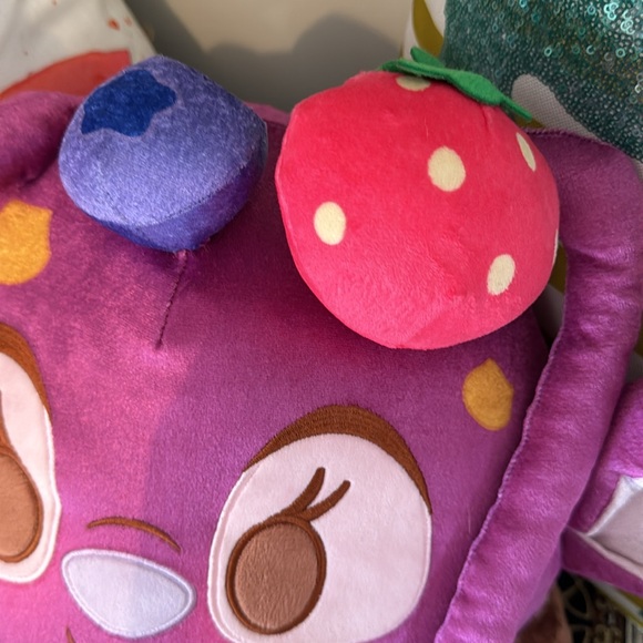 DISNEY LILO & STITCH ANGEL ACAI BOWL MUNCHLINGS STUFFED PLUSH LARGE - Picture 6 of 8